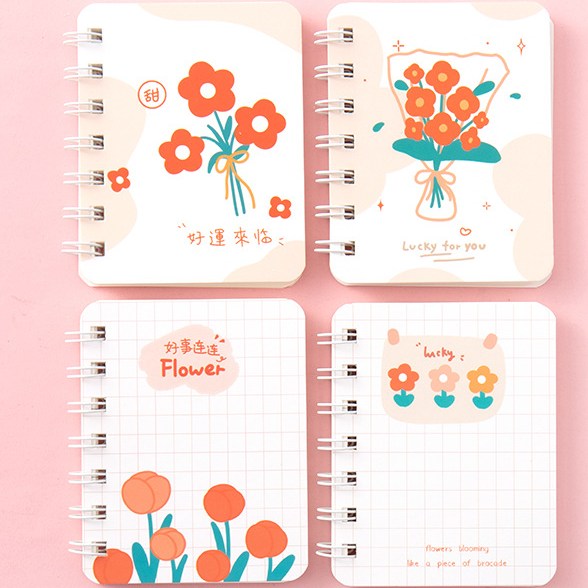Wholesale Paper Rose Flower Series Notebook